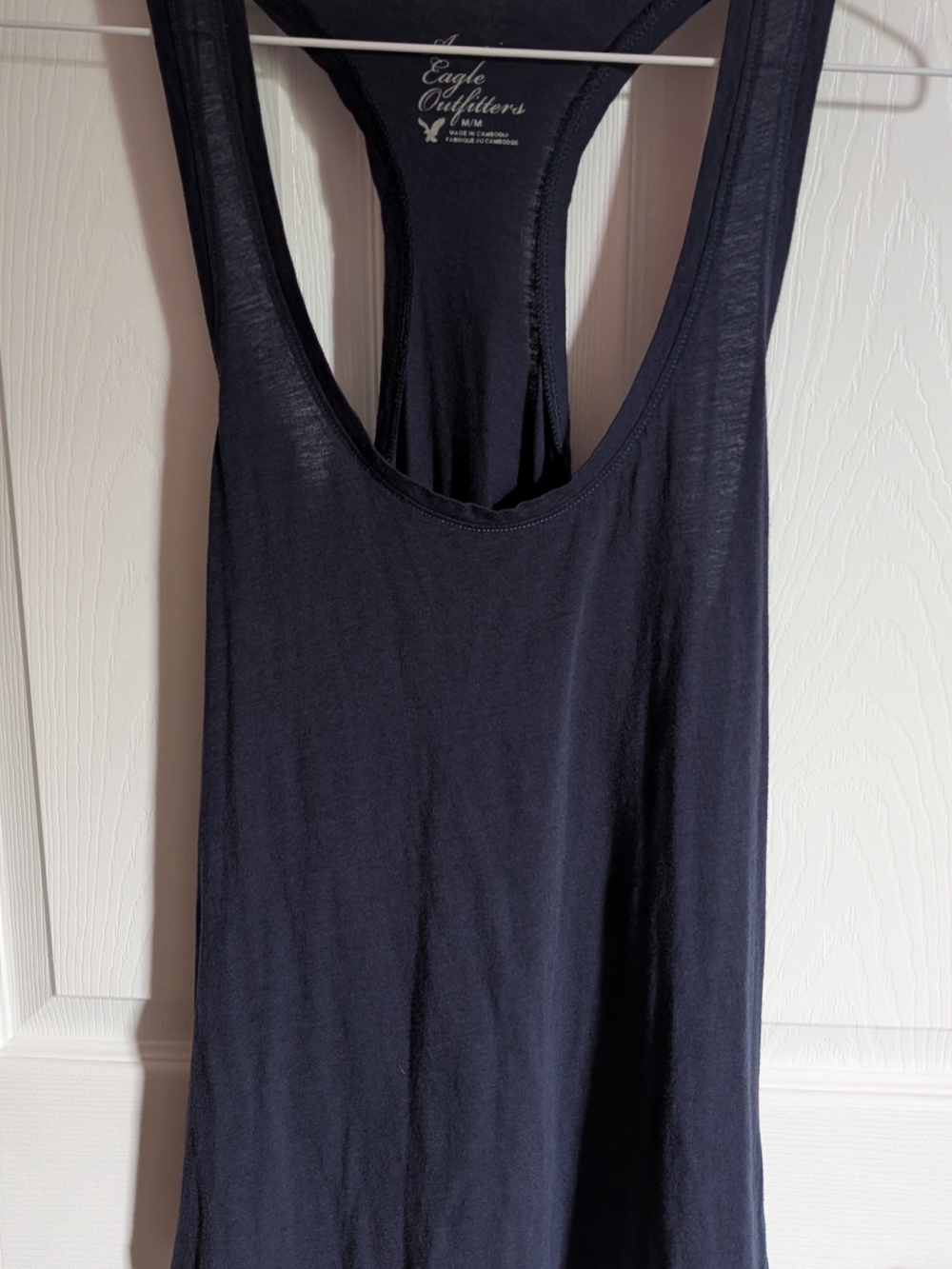 American Eagle Navy Racerback Tank - Deep Navy Scoop